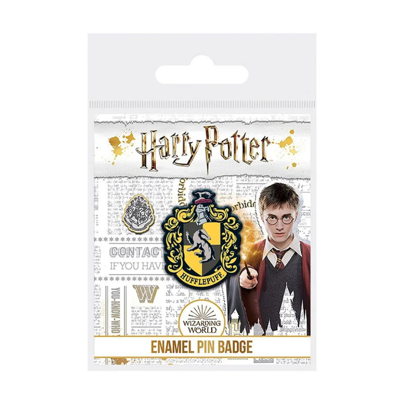 Harry Potter - Hufflepuff Pin Enamil Badge - أكسسوار